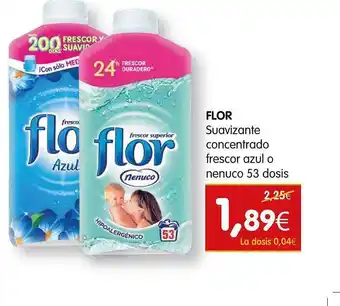 Flor Sauvizante Concentrado Frescor Azul O Nenuco