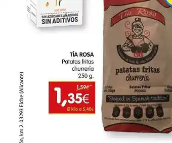 Dicost Tia Rosa Patatas Fritas Churreria oferta