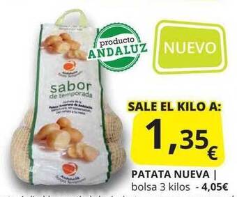 Supermercados MAS Patata Nueva oferta