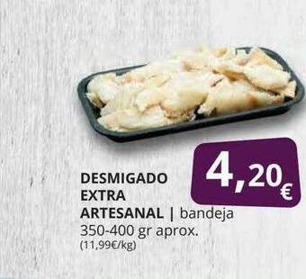 Supermercados MAS Desmigado Extra Artesanal oferta