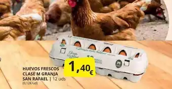 Supermercados MAS Huevos Frescos Clase M Granja San Rafael oferta