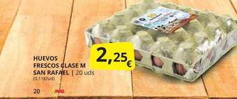 Supermercados MAS Huevos Frescos Clase M San Rafael oferta
