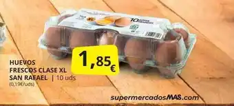 Supermercados MAS Huevos Frescos Clase Xl San Rafael oferta