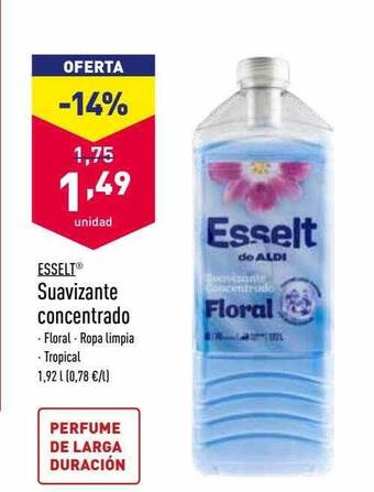 ALDI Esselt Suavizante Concentrado oferta