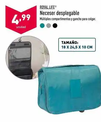 ALDI Royal Life Neceser Desplegable oferta