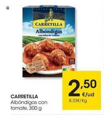 Eroski Carretilla Albóndigas Con Tomate oferta