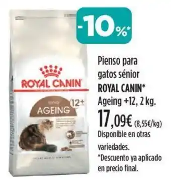 El Corte Inglés Royal Canin Pienso para gatos sénior Ageing + 12,2 kg oferta