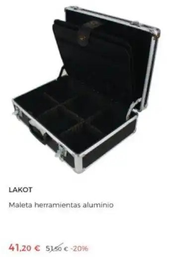 BriCor Lakot Maleta herramientas aluminio oferta