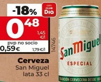 Maxi Dia Cerveza san miguel oferta
