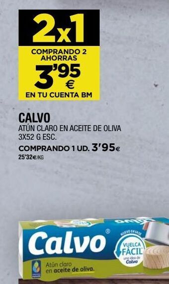 BM Supermercados Atún claro calvo oferta