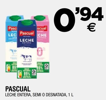 BM Supermercados Leche pascual oferta
