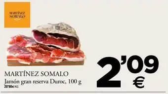 Jamón martínez somalo