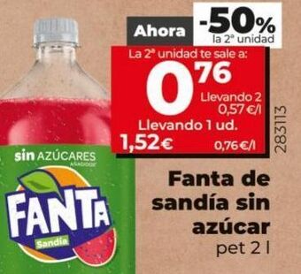 Maxi Dia Refrescos fanta oferta