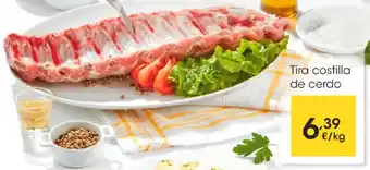 Eroski Tira costilla de cerdo oferta