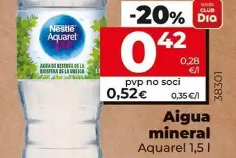 Dia Market Agua aquarel oferta