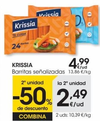 Eroski Krissia Barritas Señalizadas oferta