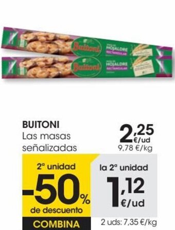 Eroski Buitoni Las Masas Señalizadas oferta