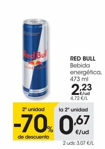 Eroski Red Bull Bebida Energética, 473 ml oferta