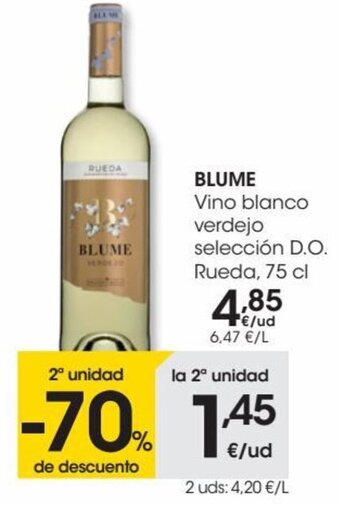 Eroski Blume Vino Blanco Verdejo Selección D.O. Rueda, 75 cl oferta