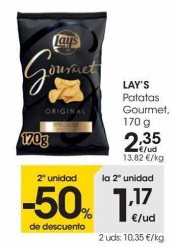 Eroski Lay's Patatas Gourmet, 170 g oferta