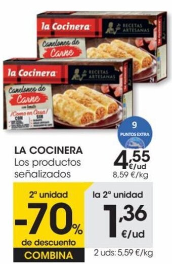 Eroski La Cocinera Los Productos Señalizados oferta
