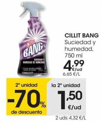 Eroski Cillit Bang Suciedad y Humedad, 750 ml oferta