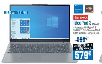 Beep Lenovo IdeaPad 3 oferta
