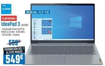 Beep Lenovo IdeaPad 3 oferta