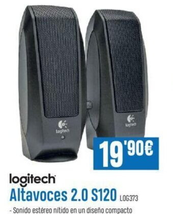 Beep Logitech Altavoces 2.0 S120 oferta