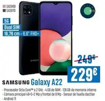 Beep Samsung Galaxy A22 oferta