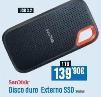 Beep SanDisk Disco Duro Externo SSD 1 TB oferta