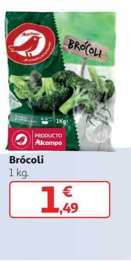 Alcampo Brócoli oferta