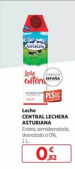Alcampo Leche Central Lechera Asturiana oferta