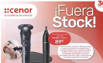 Cenor Afeitadora Electrica + Naricero Philips oferta