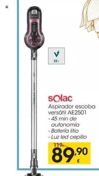 Eroski Solac Aspirador Escoba Versátil Ae2501 oferta