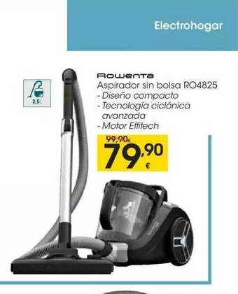 Eroski Rowenta Aspirador Sin Bolsa Ro4825 oferta