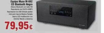 FROIZ Equipo Muse M-692 Cd Bluetooth Negro oferta