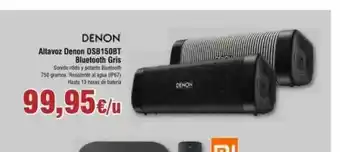 FROIZ Denon Altavoz Dsb150bt Bluetooth Gris oferta