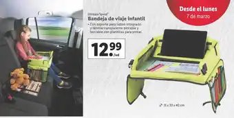 Lidl Ultimate Speed Bandeja De Viaje Infantil oferta