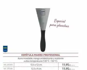 Makro Espátula Makro Profesional oferta