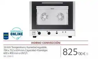 Makro Horno Convección oferta