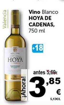 Masymas Vino Blanco Hoya De Cadenas oferta