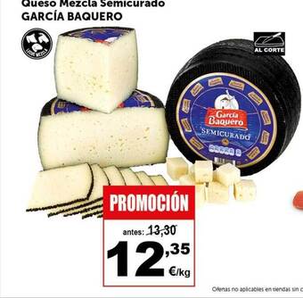 Masymas Queso Mezcla Semicurado García Baquero oferta