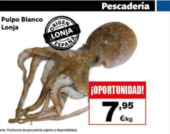 Masymas Pulpo Blanco Lonja oferta