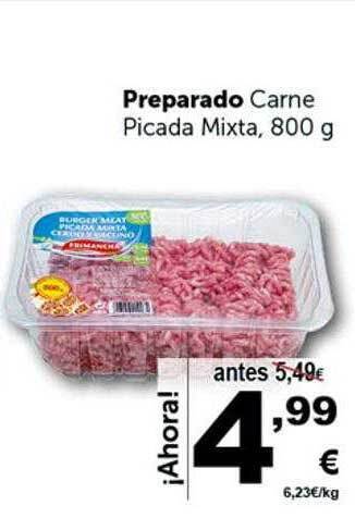 Masymas Preparado Carne Picada Mixta oferta
