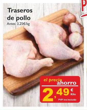 Supermercados La Despensa Traseros De Pollo oferta