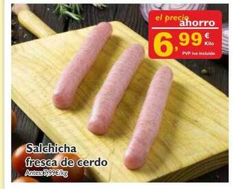 Supermercados La Despensa Salchicha Fresca De Cerdo oferta