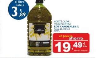 Supermercados La Despensa Aceite Oliva Virgen Extra Los Candeales oferta