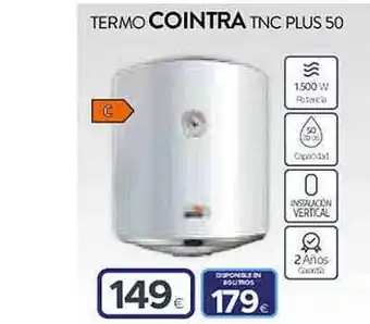 Tien 21 Termo Cointra Tnc Plus 50 oferta