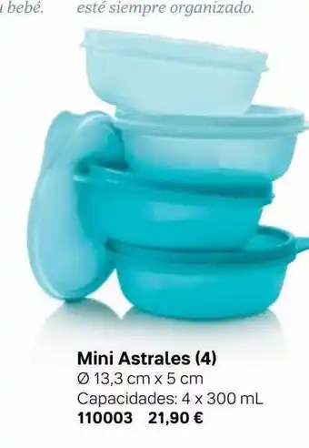 Tupperware Mini Astrales oferta